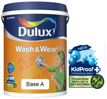 DULUX WASH WEAR 1L BASE A
